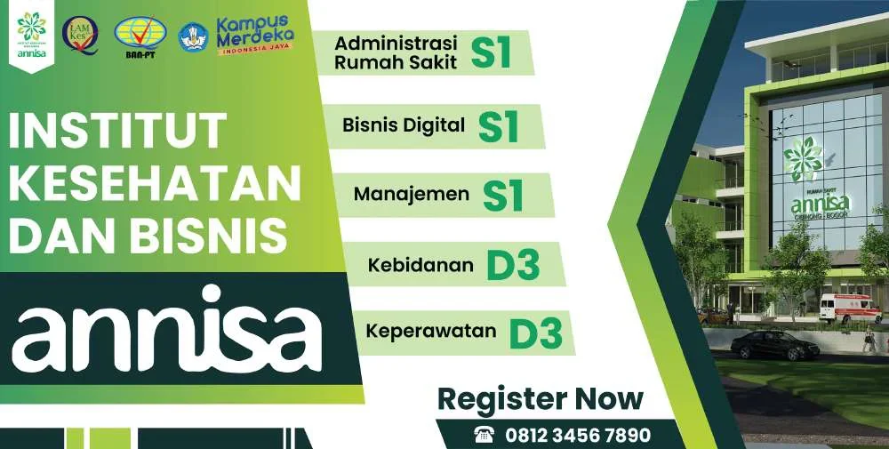 Banner Institut Kesehatan dan Bisnis Annisa