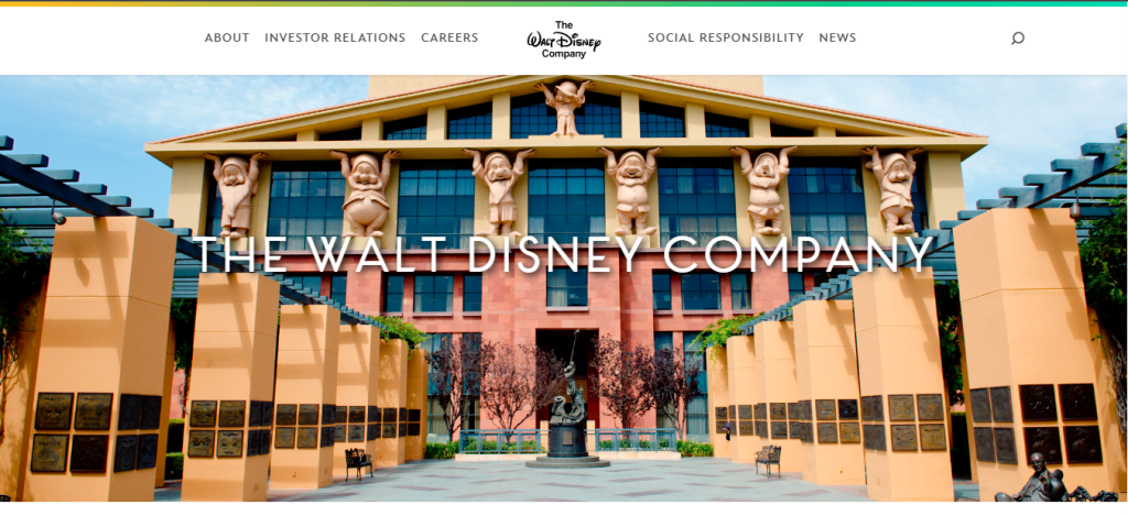 Website The Walt Disney Company