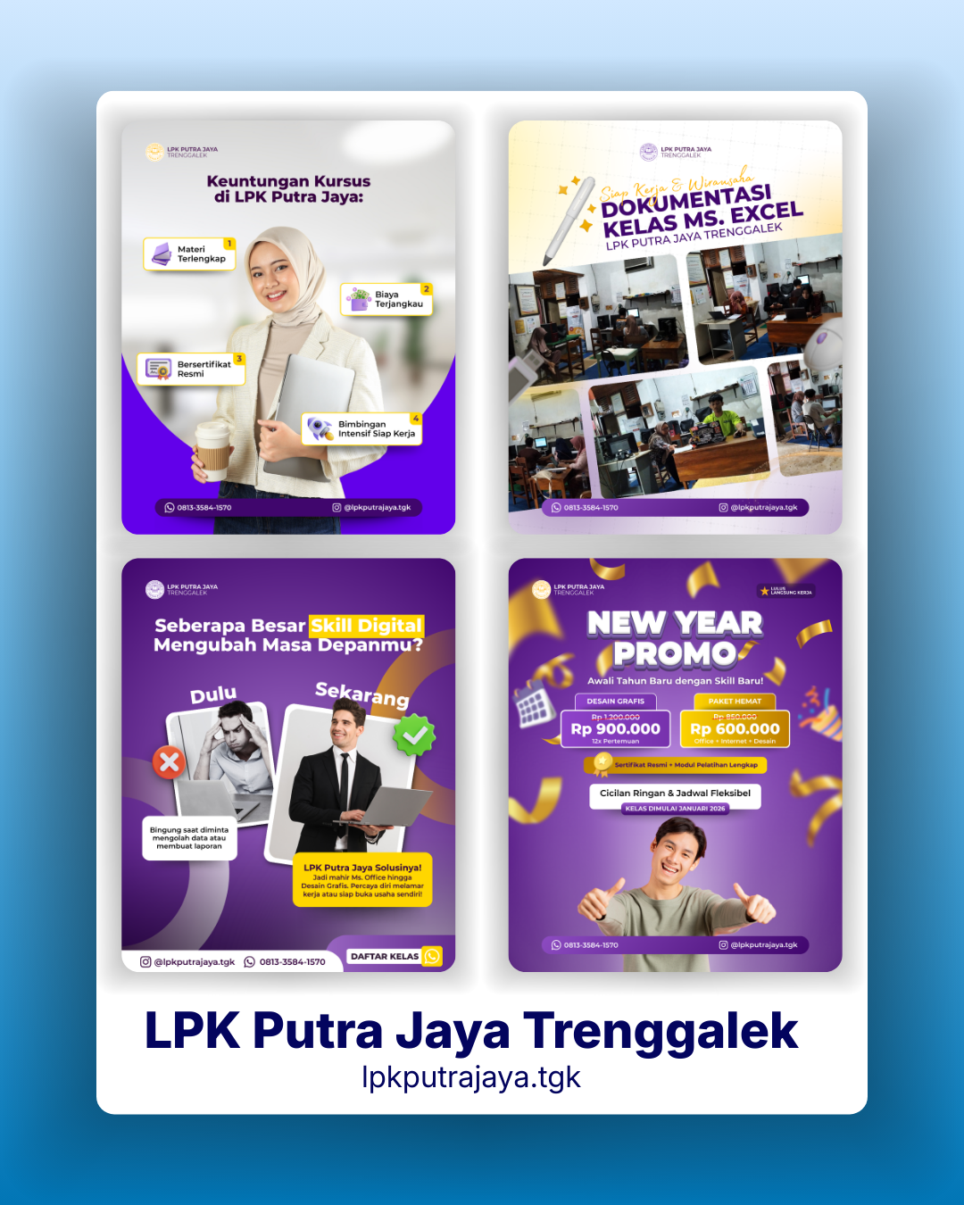 Portofolio-LPK Putra Jaya Trenggalek