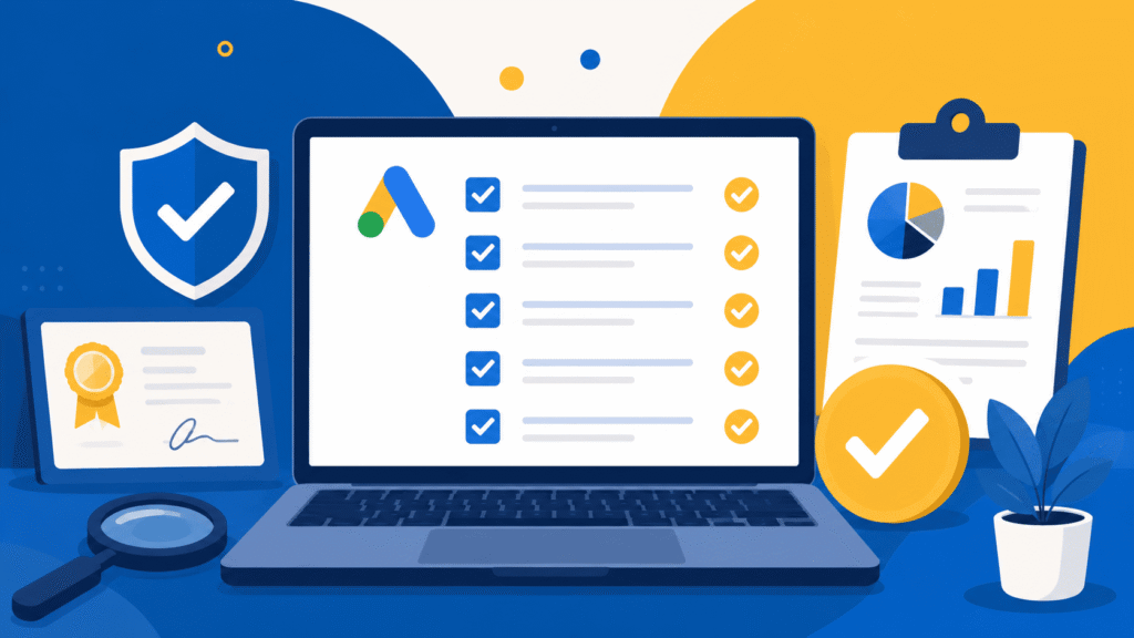 Ilustrasi kriteria memilih vendor jasa Google Ads yang kredibel