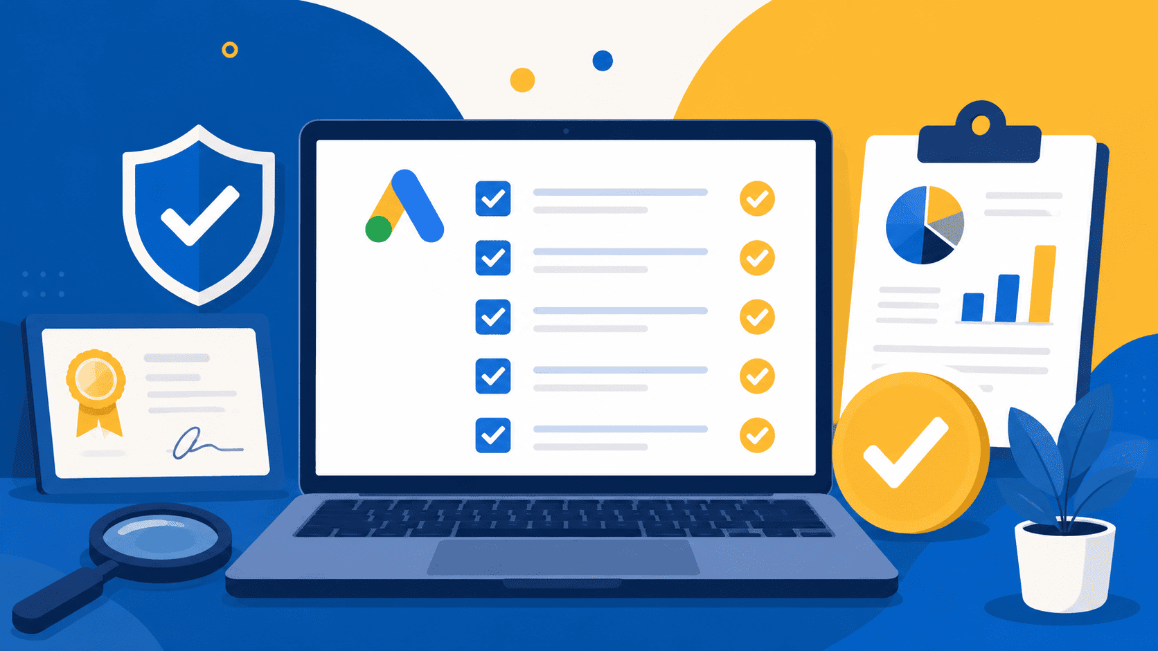 Ilustrasi kriteria memilih vendor jasa Google Ads yang kredibel